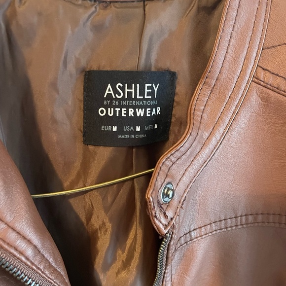 Brown Leather Jacket - Picture 2 of 2